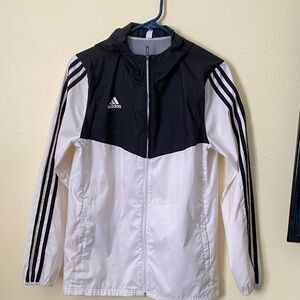 Adidas Monochrome Hooded Jacket